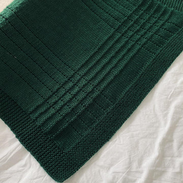 Crossed Corner Blanket