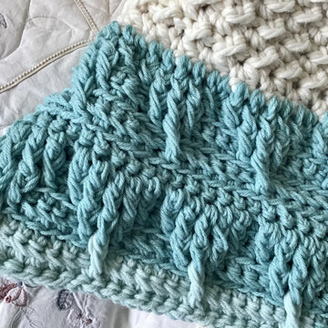 Mountain Top Baby Blanket