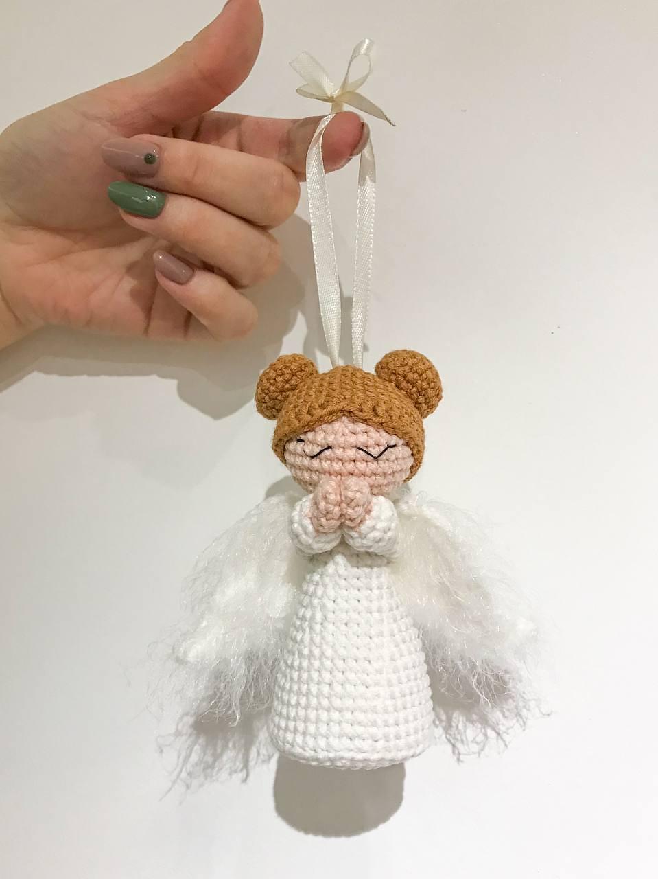 Angel  Christmas tree ornament Crochet Pattern