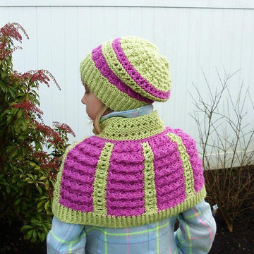 Sweet Peas - Hat/Cowl Set