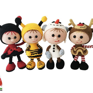 173 Doll in a Bumblebee outfit