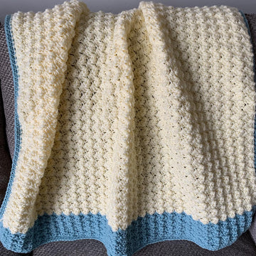 Ripple Stitch Baby Blanket
