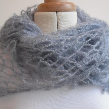 Angel wisp shawl