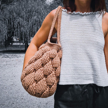 Figs Crochet Handbag