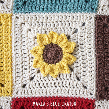Fall Granny Square Blanket