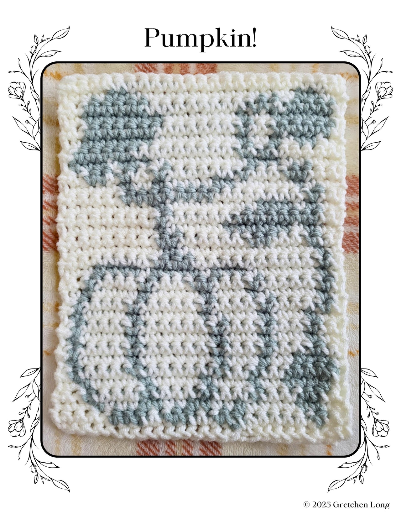 Pumpkin Crochet Tapestry