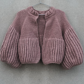 Pink sheep cardigan