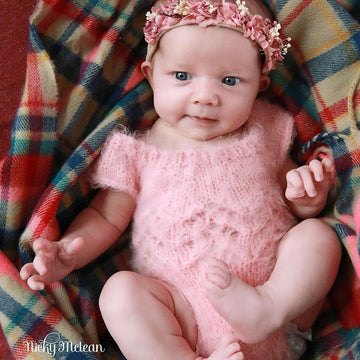 Sarah Anne Baby Romper and Bonnet Set