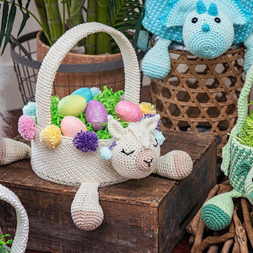 Llama Easter Basket