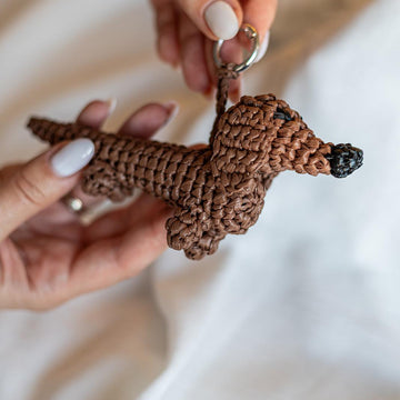 Dachshund Keychain