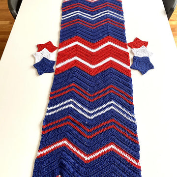 Fireworks Table Runner & Star Coaster Set