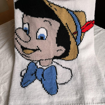 Pinocchio Baby Blanket