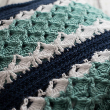 Seafoam Tranquility Throw
