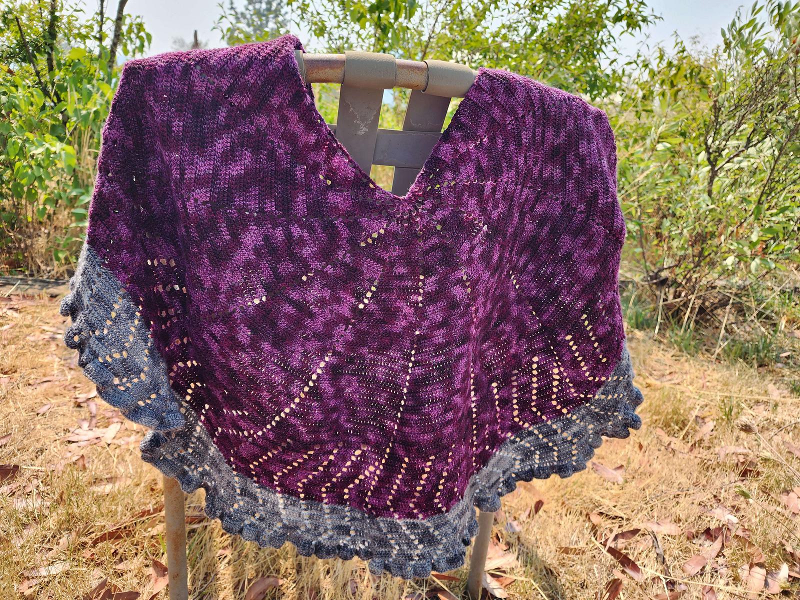 Morning glory shawl