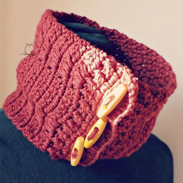 The Mini Morgan Button Up Cowl