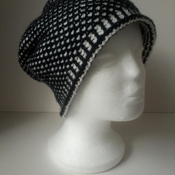 Tunisian Honeycomb Beanie