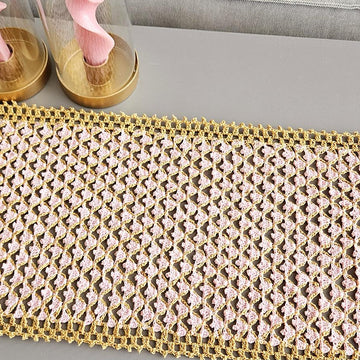 Rose Gold Table Runner