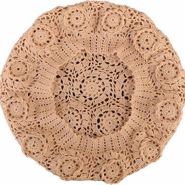 Open weave hat