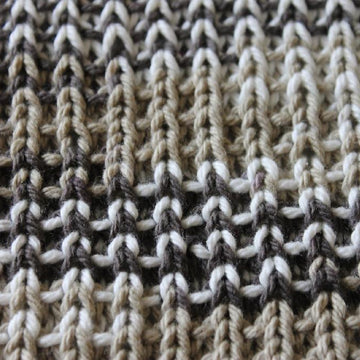 Twisted Rib Stitch Dishcloth