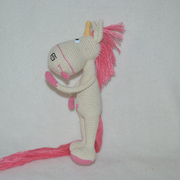 Fluffy the unicorn toy
