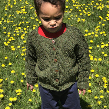 Of Cables and Bobbles Cardigan