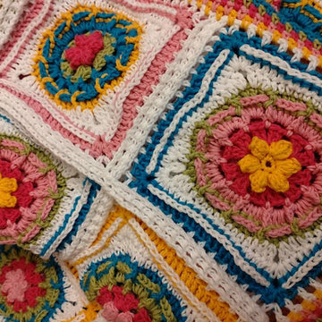 Jasmine Square Blanket