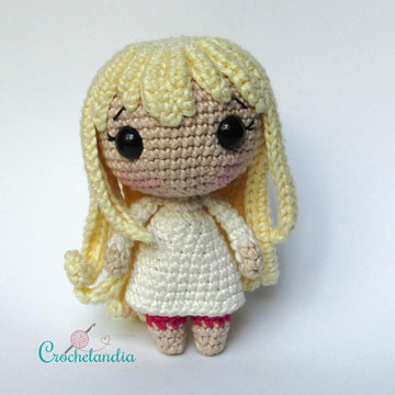 Umaru-Chan amigurumi doll - crochet pattern by Crochelandia