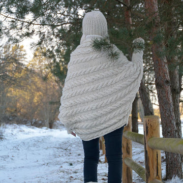 Winter Fun Cocoon-Cardigan