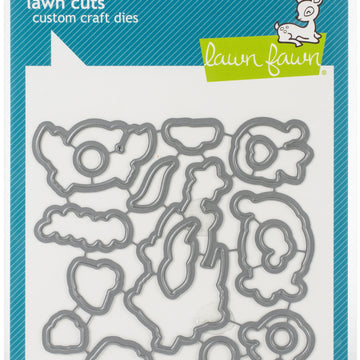 Lawn Fawn Lawn Cuts Custom Craft Die - Christmas Fishes