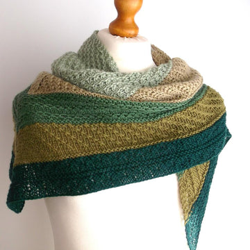 Sampler shawl