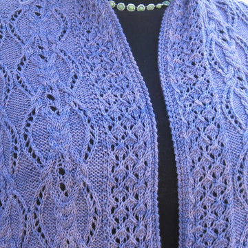 Ely Cable Lace Shawl