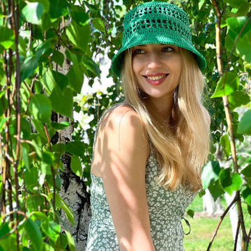 Raffia Bucket hat
