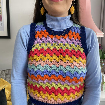Granny Stripes Vest