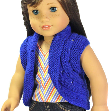 Ellipse Vest for 18 inch Dolls