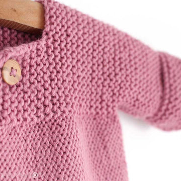 8 sizes - PINK LADY Knit Cardigan