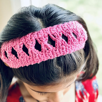 Crochet Bow Ties Headband Free Pattern