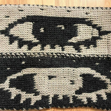 Two-sided Eye Scarf