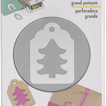 EK Success EK Tools Large Double Punch - Tree Tag