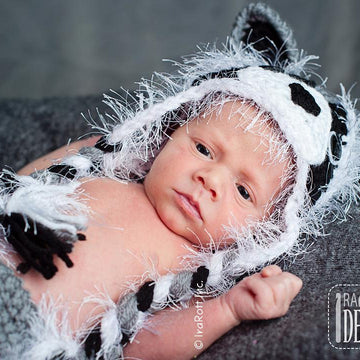 Rocky the Raccoon Baby Hat and Diaper Cover Set