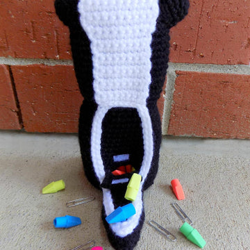 Skunk Pencil Holder