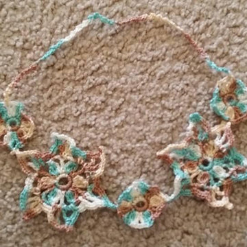 Flowers & Stars Necklace & Earring