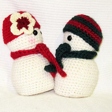 Santa, Mrs Claus and Christmas Elf Amigurumi