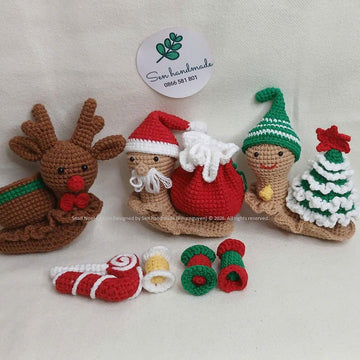 Rudo Snail- Crochet pattern - PDF file - English