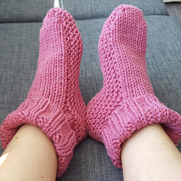 Spencer - chunky slipper socks