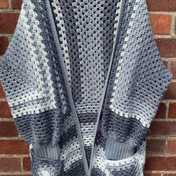 Easy Granny Hexagon Cardigan