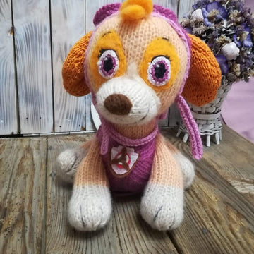Knitted Skye from ‘’Paw Patrol’’