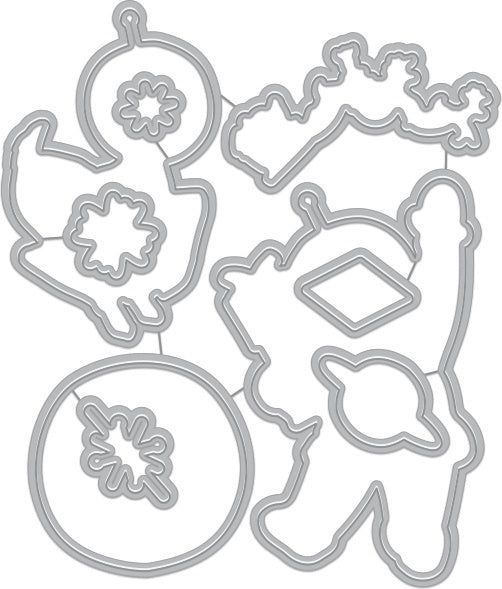 Hero Arts Frame Cut Dies - Out Of This World Christmas