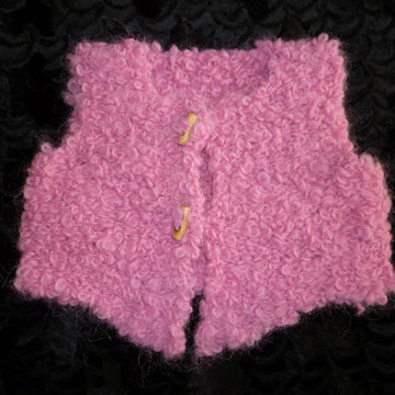 Alpaca Loop Cropped Vest