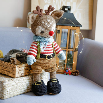 Crochet Toy Clothes Pattern - Outfit Elf for 15’’/40cm toys