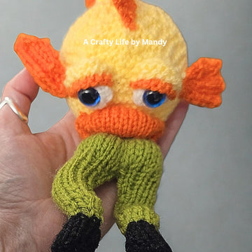 FishFace Choc Orange Cosy/Softie